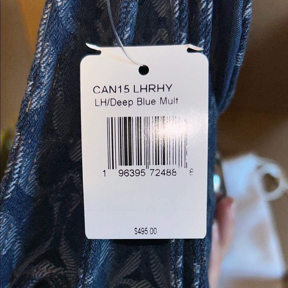 Coach Chain Tabby Shoulder Bag in Signature Denim, NWT, box & dust bag! - Picture 3 of 16